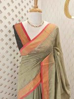 Kota Cotton with traditional paisley motifs - Image 10