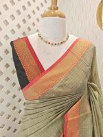 Kota Cotton with traditional paisley motifs - Image 11