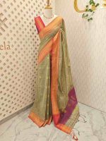 Kota Cotton with traditional paisley motifs - Image 22