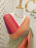 Kota Cotton with traditional paisley motifs - Image 24