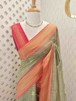 Kota Cotton with traditional paisley motifs - Image 25
