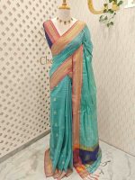Kota Cotton with traditional paisley motifs - Image 41