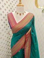 Kota Cotton with traditional paisley motifs - Image 36