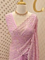 Kota Silk With Scalop Pearl Work