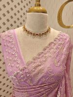 Kota Silk With Scalop Pearl Work - Image 2