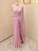 Kota Silk With Scalop Pearl Work - Image 3