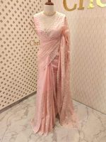 Kota Silk With Scalop Pearl Work - Image 6